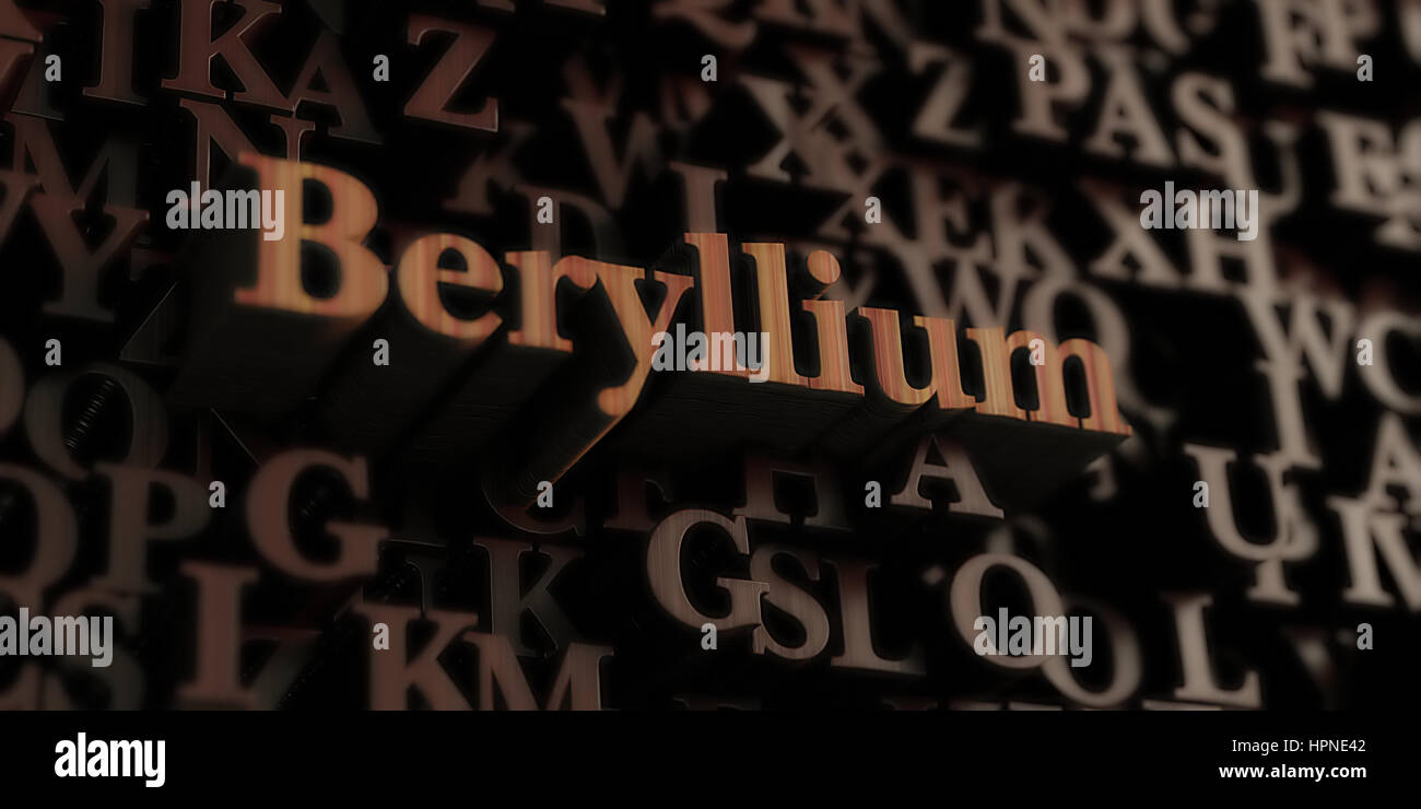 Beryllium 2 lettres