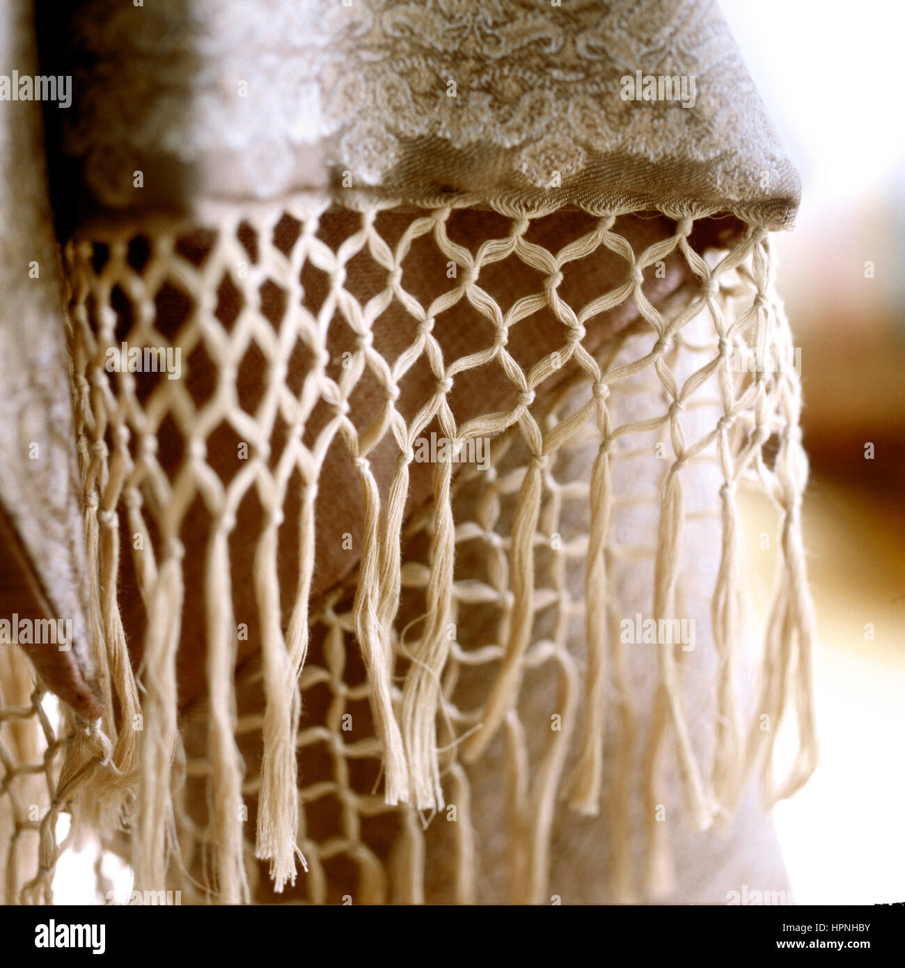 Bords de pampilles une nappe. Banque D'Images