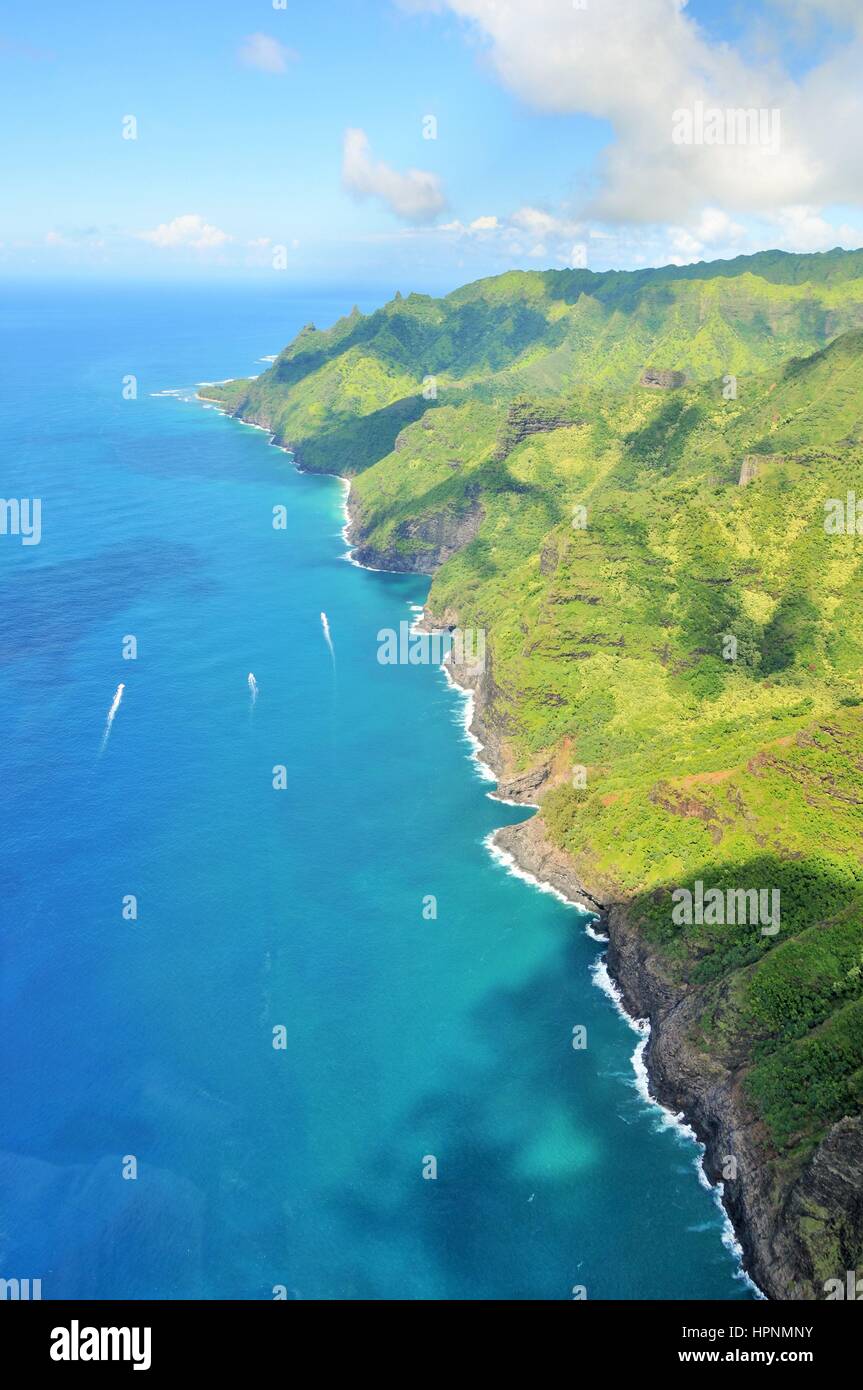 Belle Kalalau Trail Banque D'Images