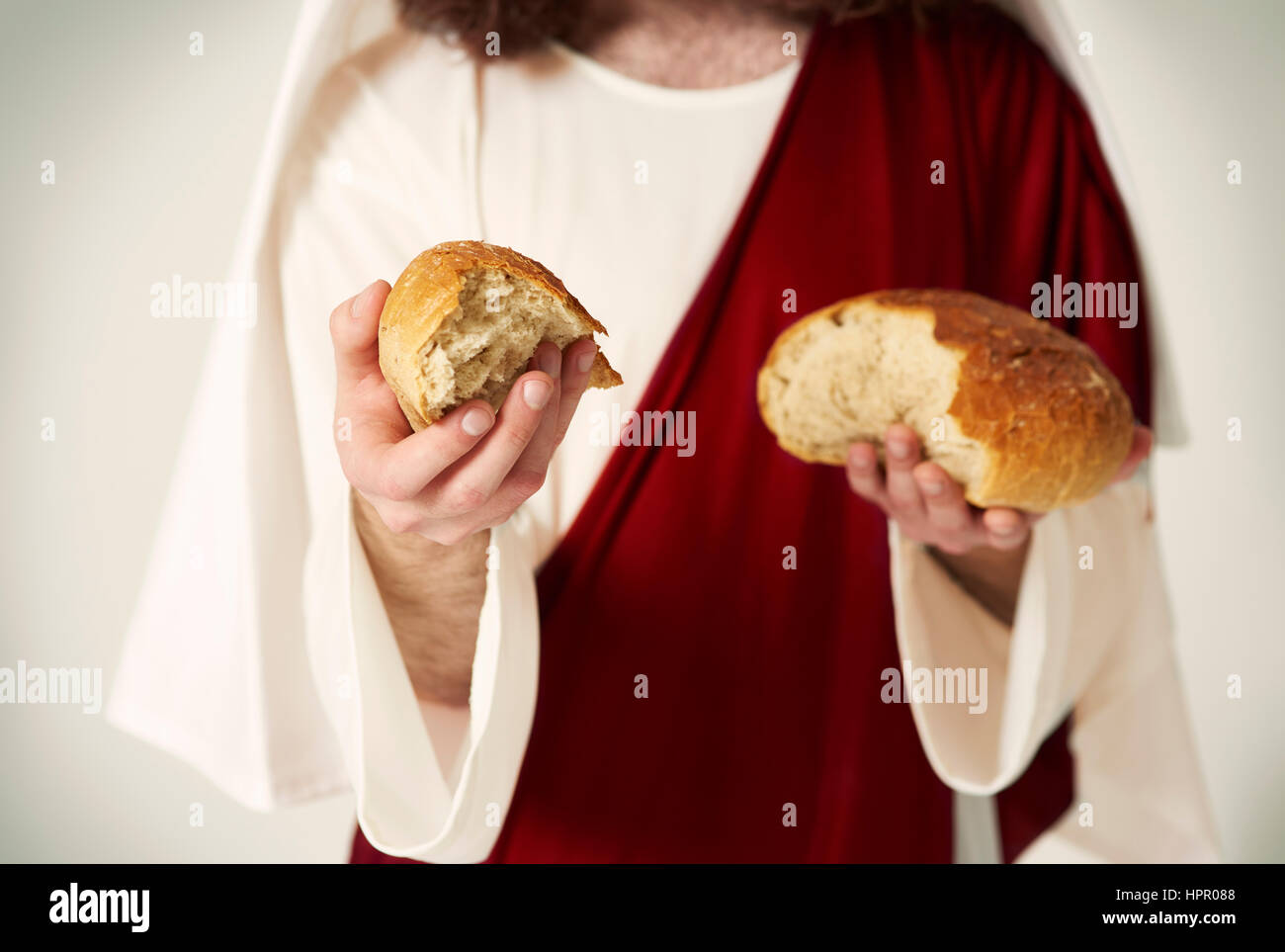 Jésus seul peut faire le plus grand des miracles Banque D'Images