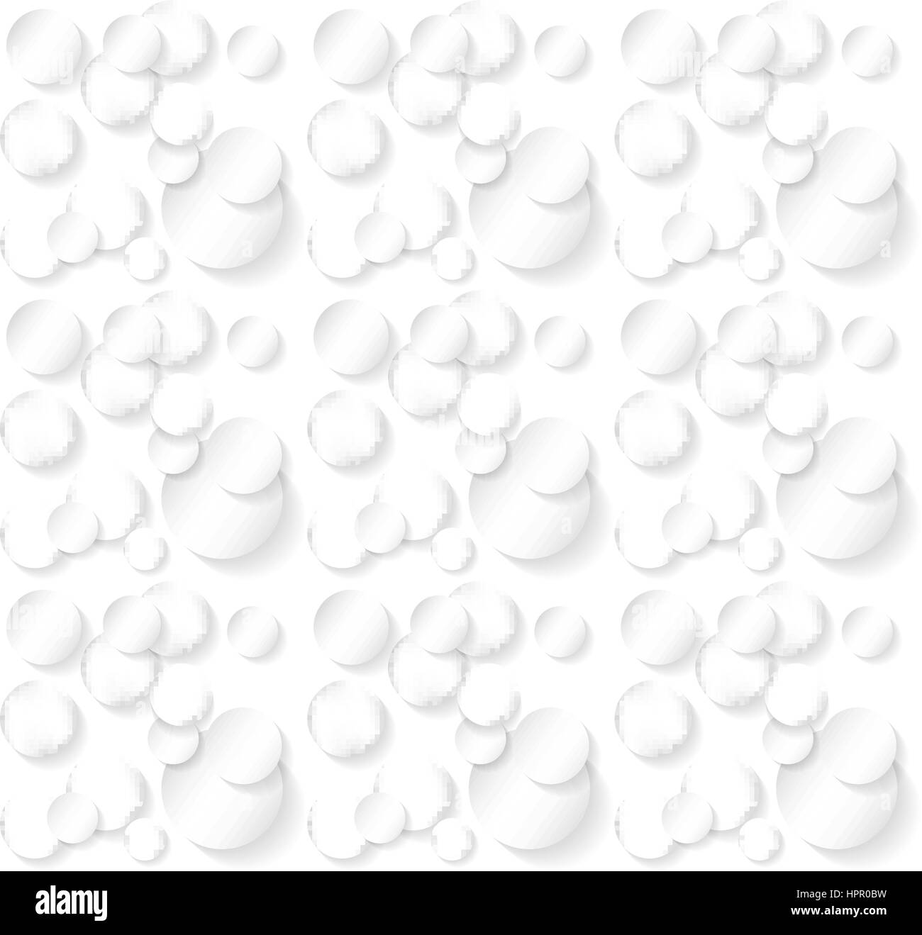 Modèle sans couture. Circle Art abstrait Arrière-plan. Vector illustr Illustration de Vecteur