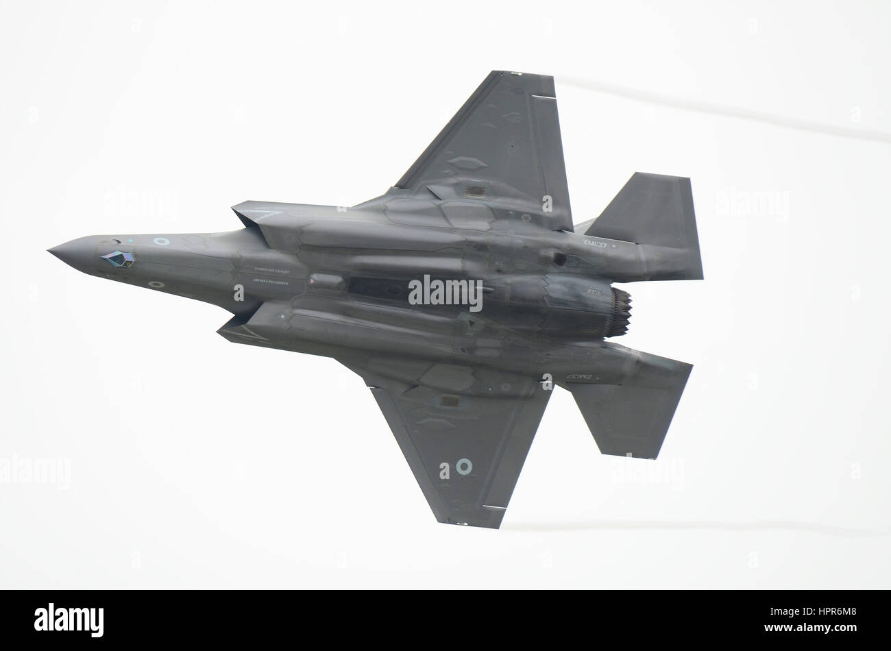 Le premier Lockheed Martin F-35B Lightning II JSF joint Strike Fighter de la RAF. Vu au Royal International Air Tattoo Fairford, spectacle aérien Banque D'Images