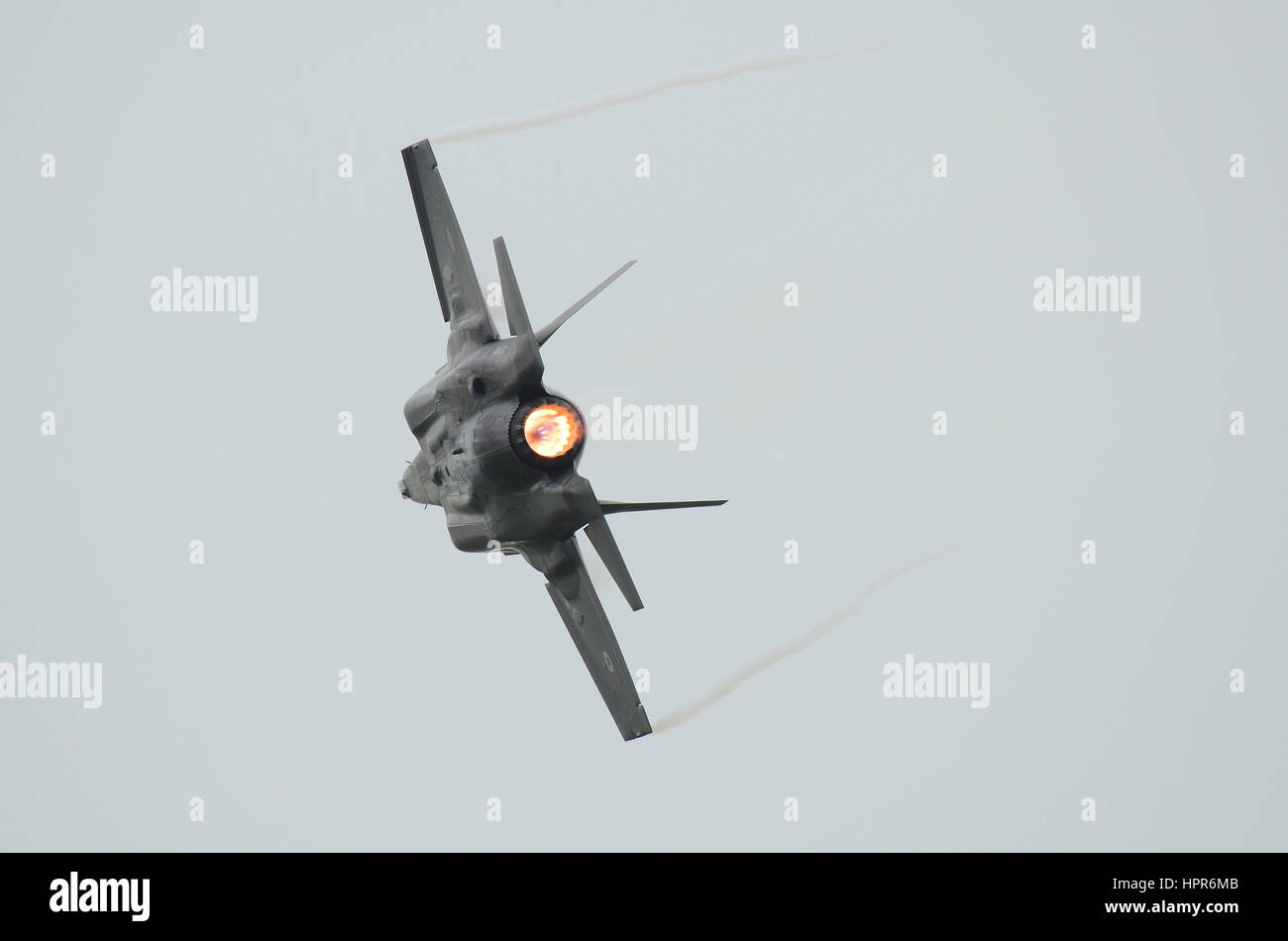Le premier Lockheed Martin F-35B Lightning II JSF joint Strike Fighter de la RAF. Vu au Royal International Air Tattoo Fairford, spectacle aérien Banque D'Images