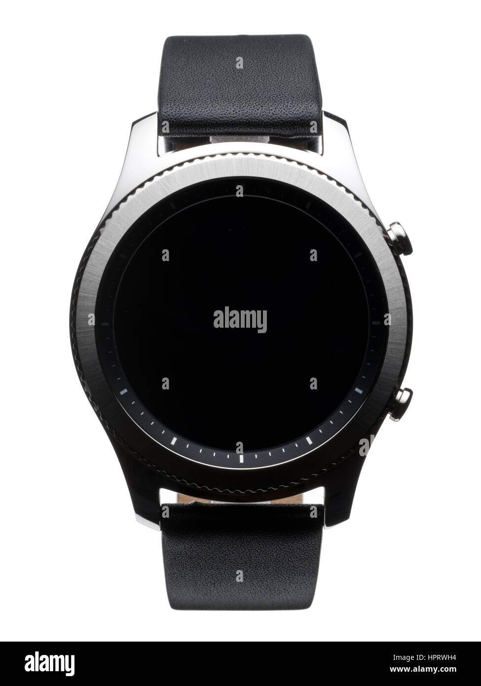 Smartwatch. Montre-bracelet numérique. Smart watch. Banque D'Images