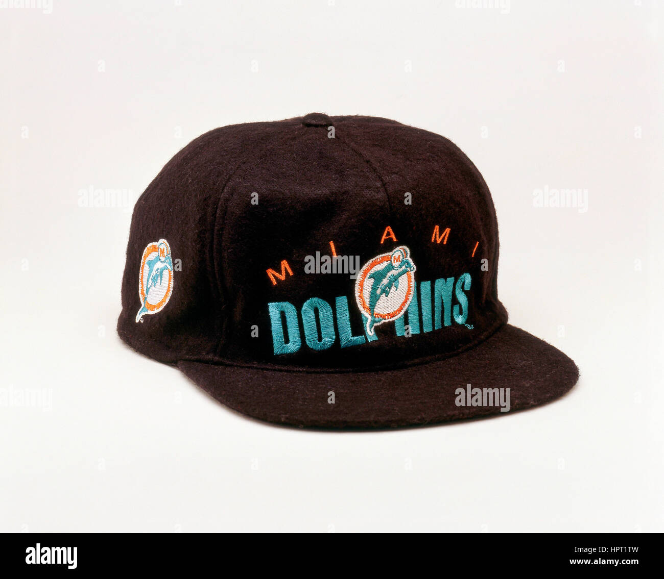 Retro football américain des Dolphins de Miami, les Miami, Floride, États-Unis d'Amérique Banque D'Images