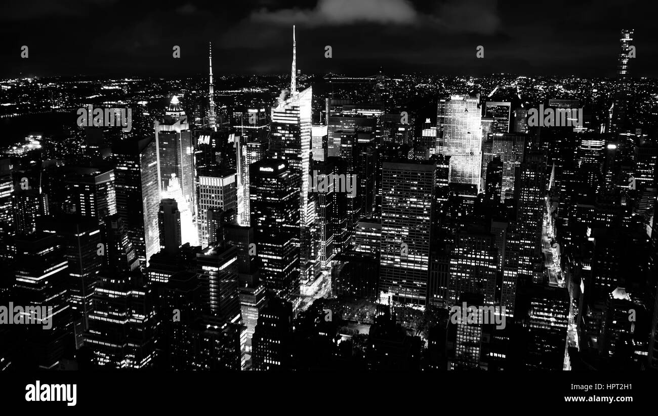 New york city skyline Banque D'Images