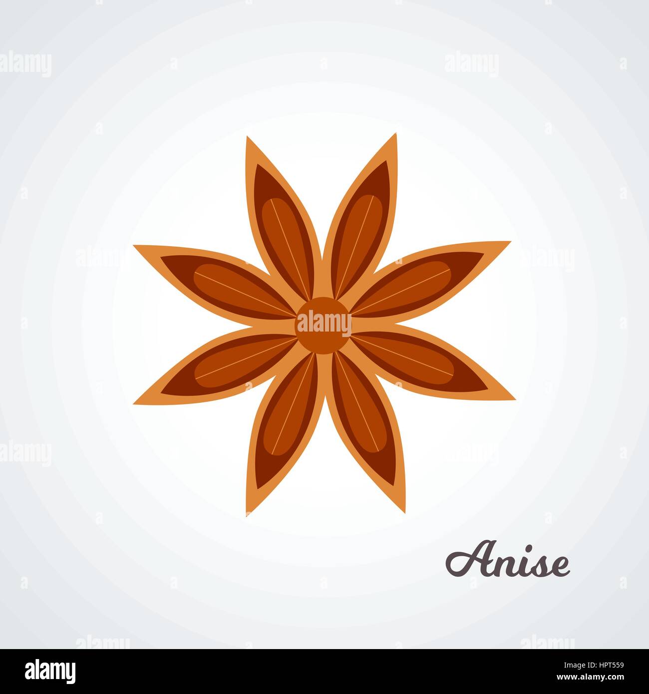 anis étoilé Illustration de Vecteur