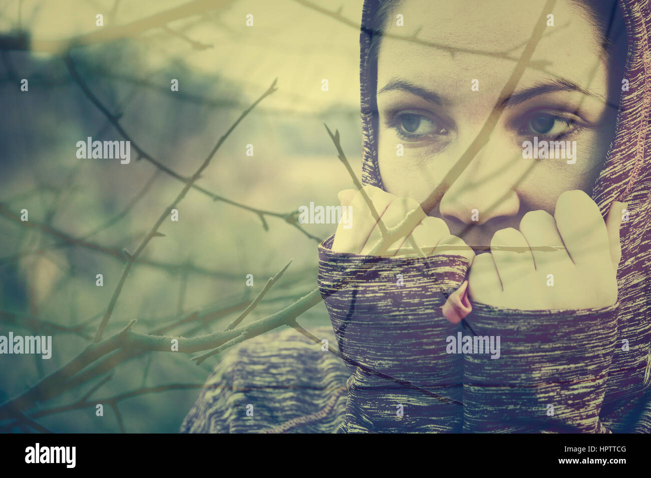 Femme Triste Concept Photo Stock Alamy Femme Triste Concept Photo Stock Alamy