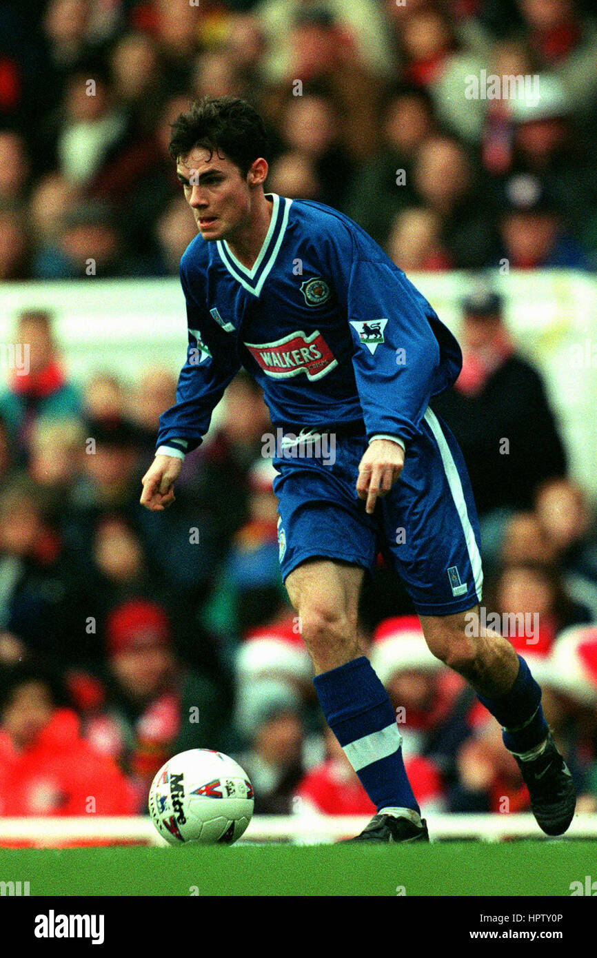 STUART CAMPBELL Leicester City FC 07 Janvier 1998 Banque D'Images