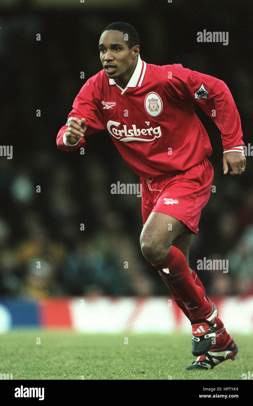 PAUL INCE LIVERPOOL FC 19 Janvier 1998 Banque D'Images