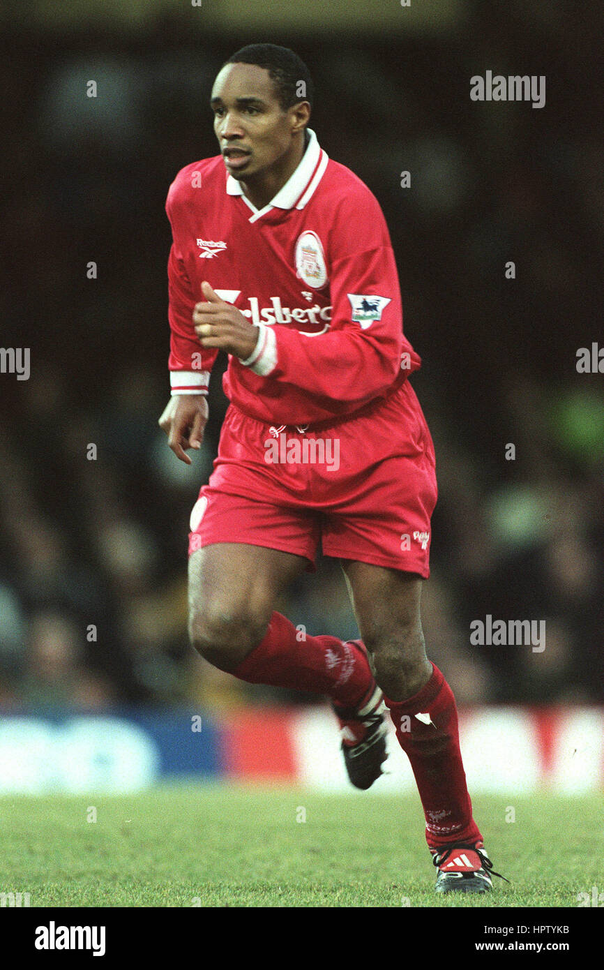 PAUL INCE LIVERPOOL FC 19 Janvier 1998 Banque D'Images