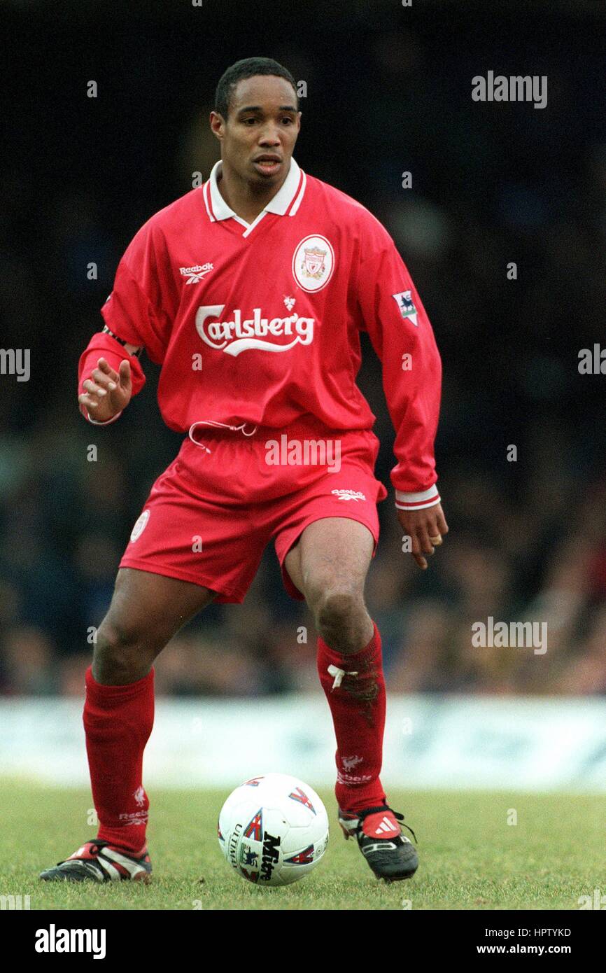 PAUL INCE LIVERPOOL FC 19 Janvier 1998 Banque D'Images