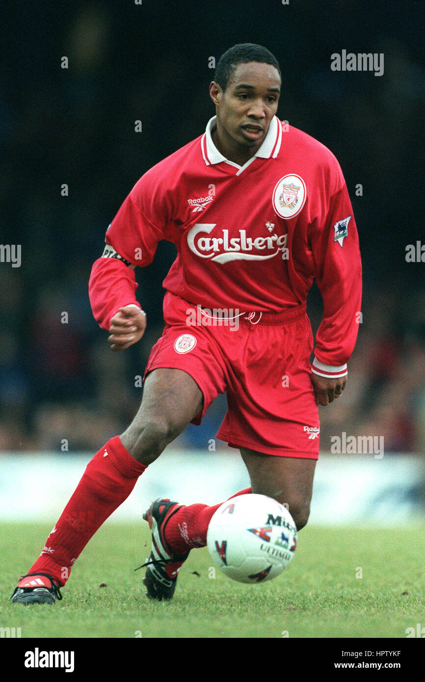 PAUL INCE LIVERPOOL FC 19 Janvier 1998 Banque D'Images