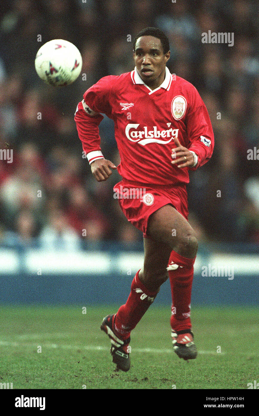PAUL INCE LIVERPOOL FC 16 février 1998 Banque D'Images
