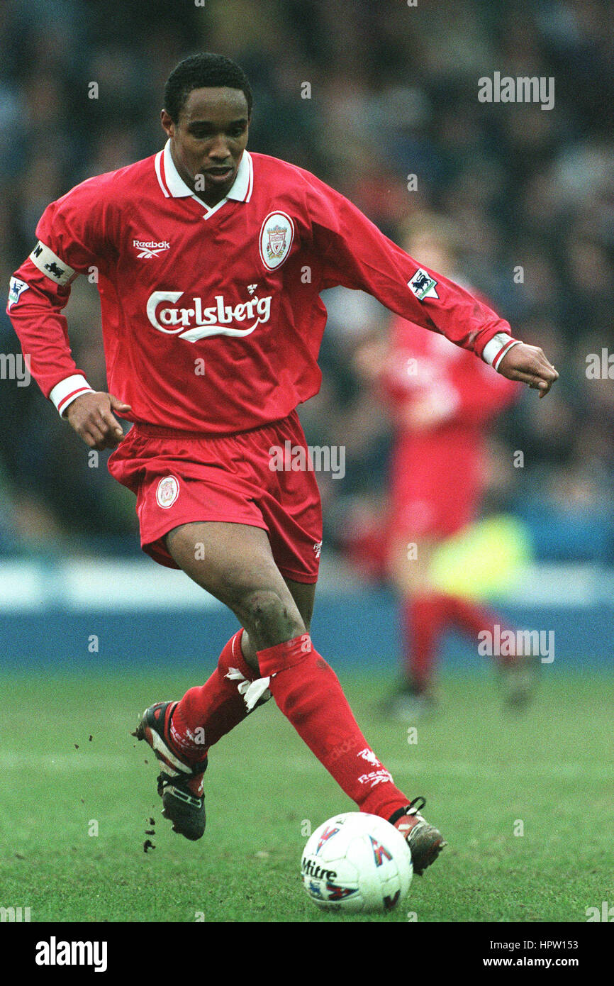 PAUL INCE LIVERPOOL FC 16 février 1998 Banque D'Images