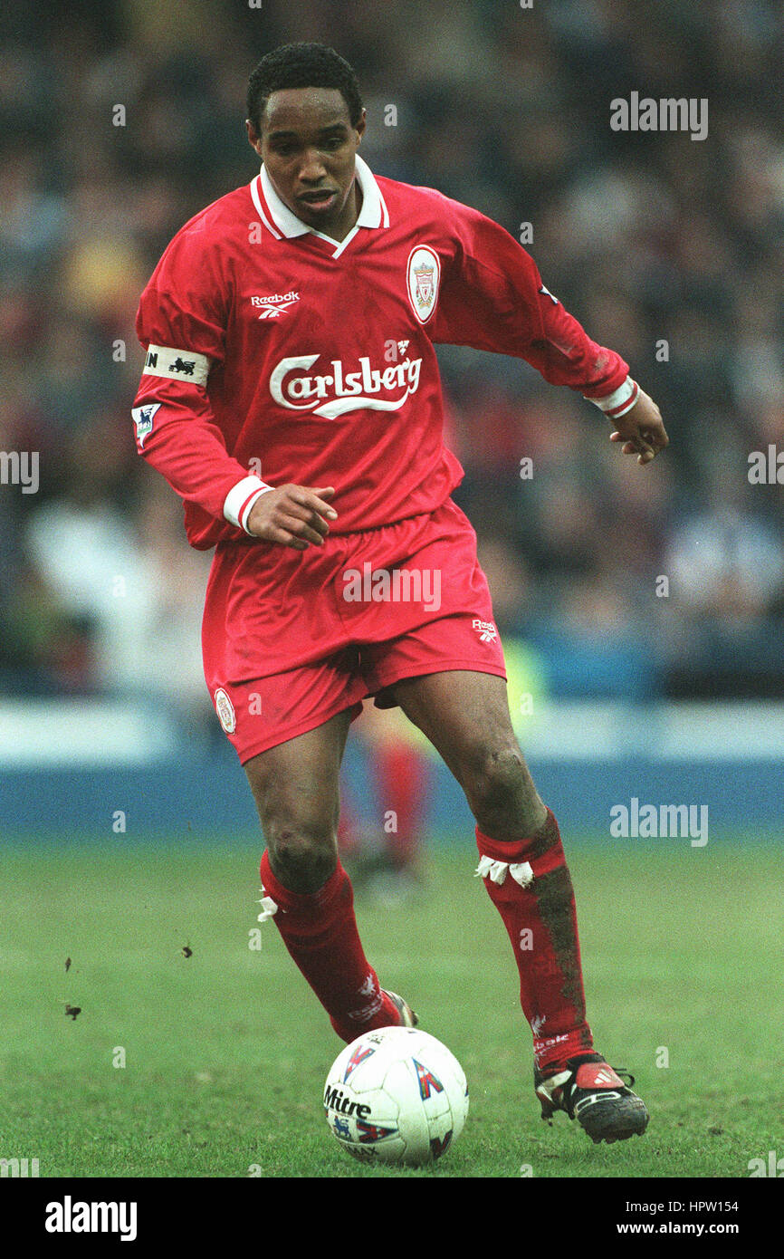 PAUL INCE LIVERPOOL FC 16 février 1998 Banque D'Images