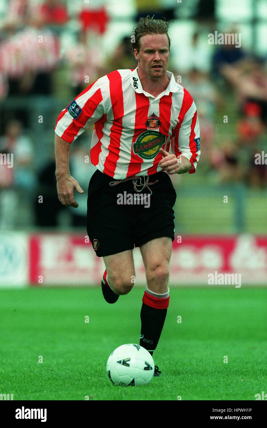 JODY CRADDOCK Sunderland FC 26 Juillet 1998 Banque D'Images