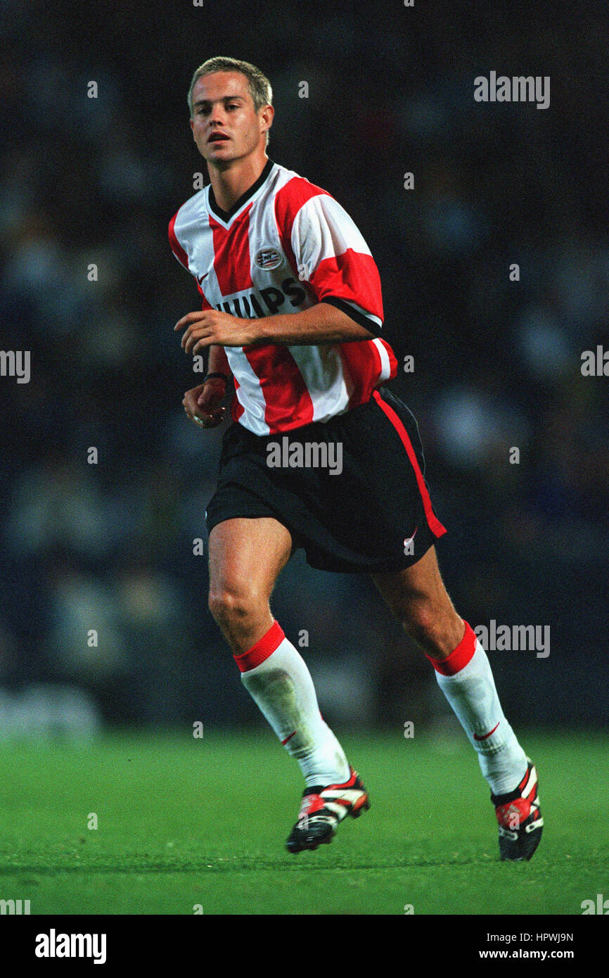 GILLES DE BILDE PSV Eindhoven 11 Août 1998 Banque D'Images