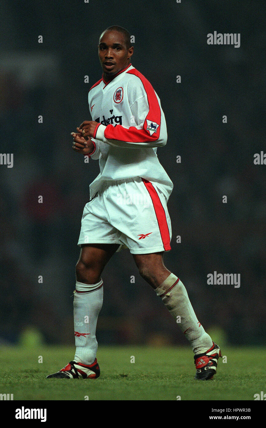 PAUL INCE LIVERPOOL FC 28 Septembre 1998 Banque D'Images