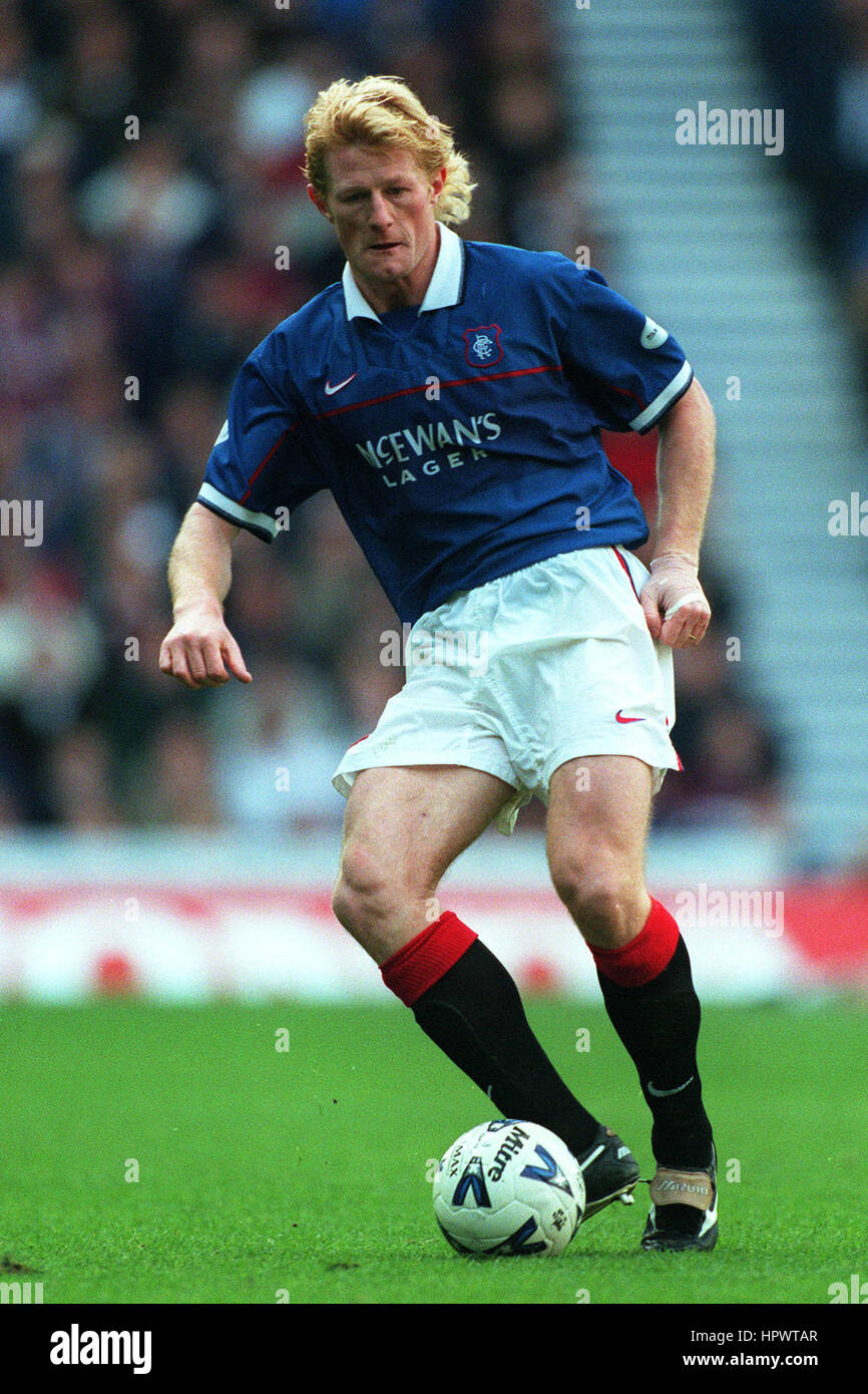 COLIN HENDRY Glasgow Rangers FC 18 Octobre 1998 Banque D'Images