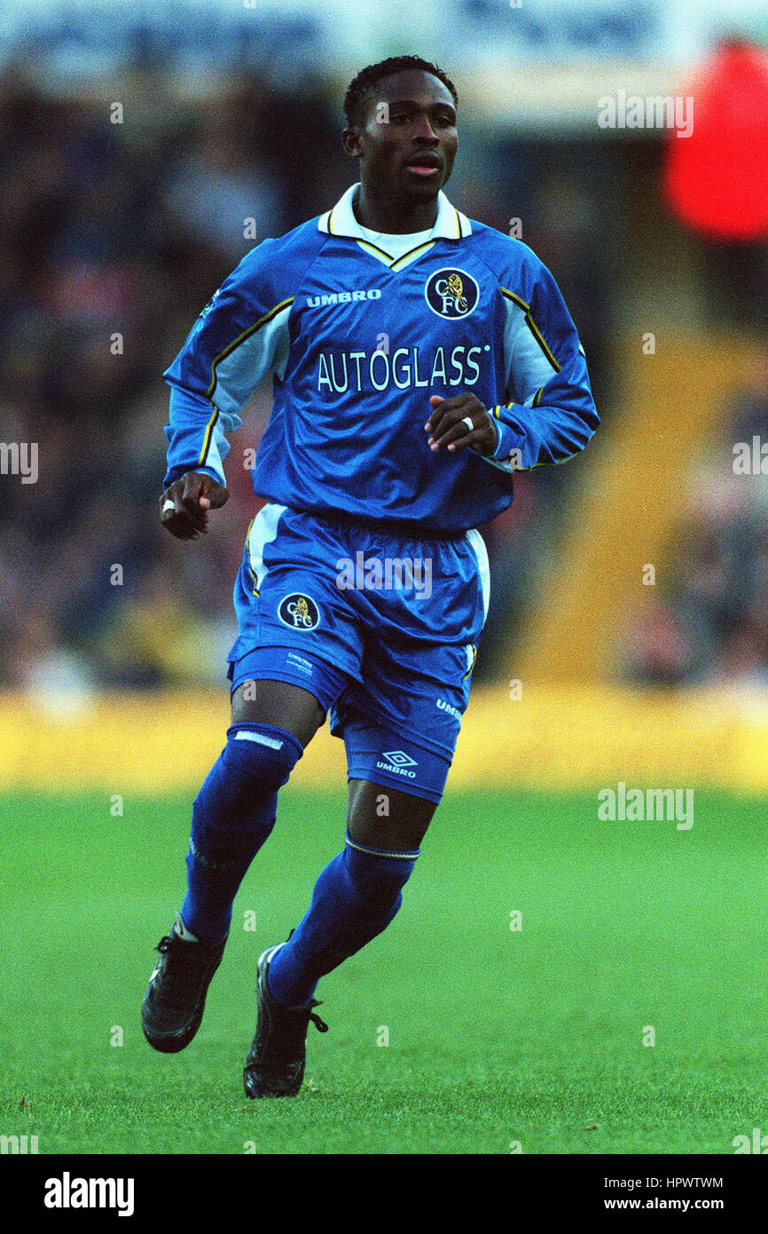 CELESTINE BABAYARO CHELSEA FC 25 Octobre 1998 Banque D'Images