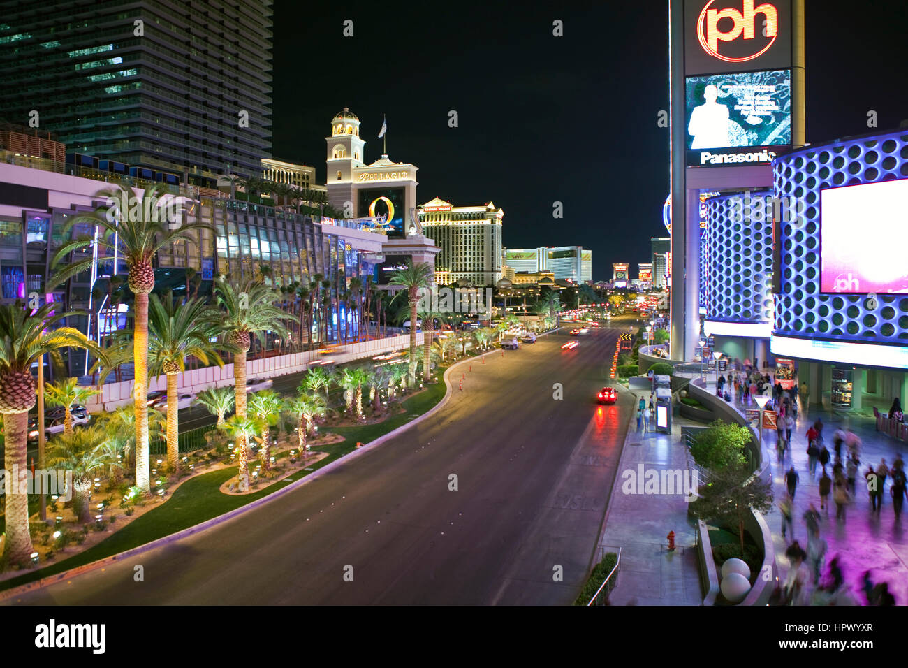 Voir l'éditorial de magasins Centre Ville Resort à Las Vegas, Nevada. Banque D'Images