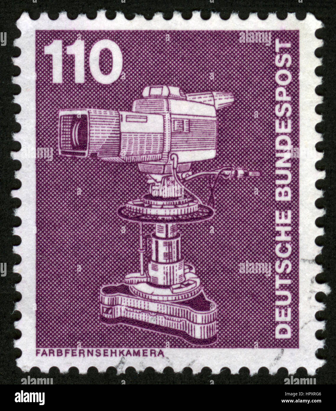 Les timbres de l'Allemagne Banque D'Images