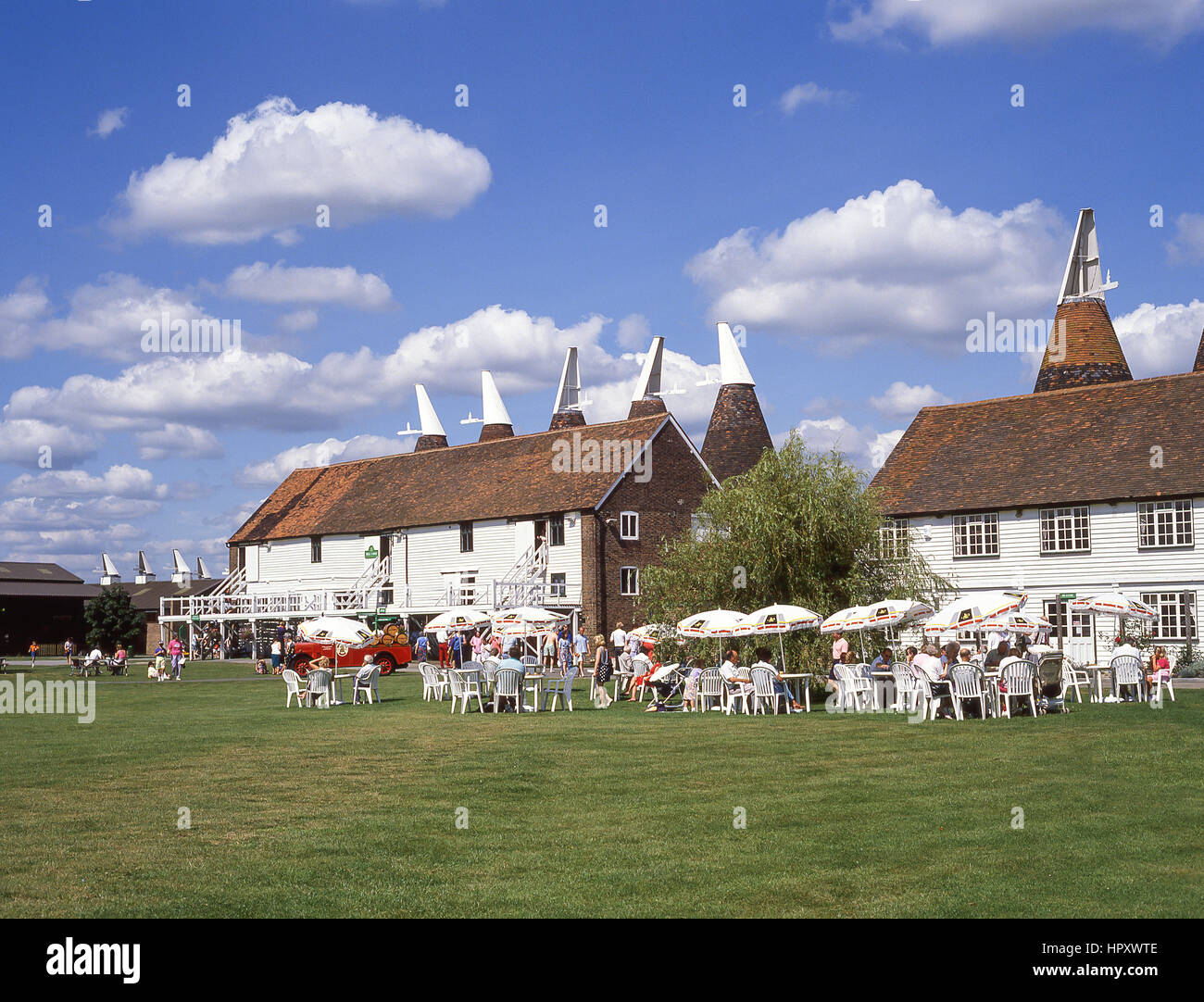 La famille Hop Farm Park, Paddock Wood, Kent, Angleterre, Royaume-Uni Banque D'Images
