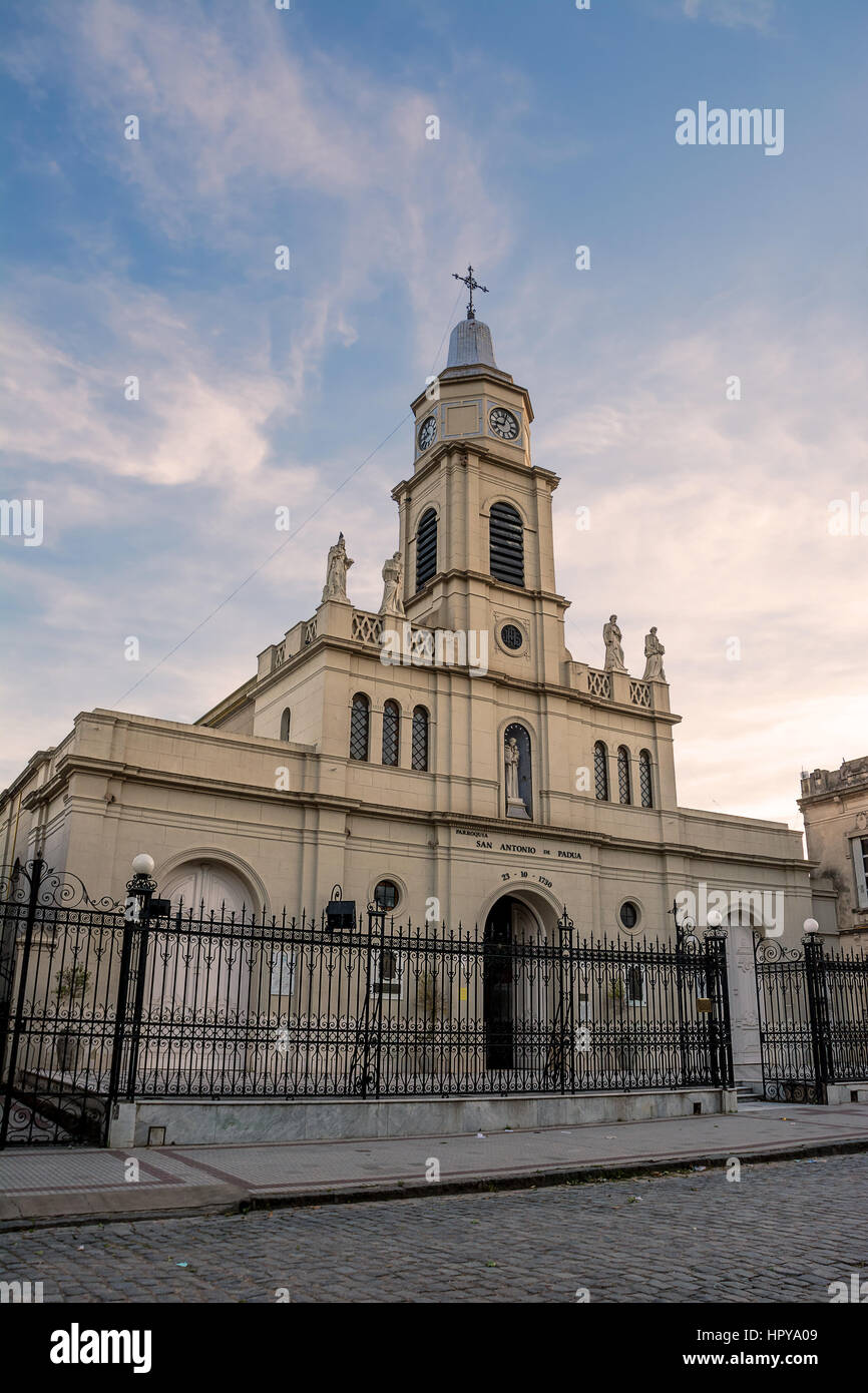 Eglise de Saint Antoine de Padoue à San Antonio de Areco (Argentine) Banque D'Images