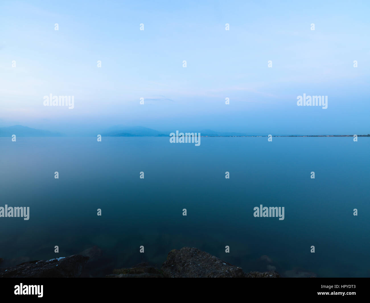 Lago di Garda, Italie Banque D'Images