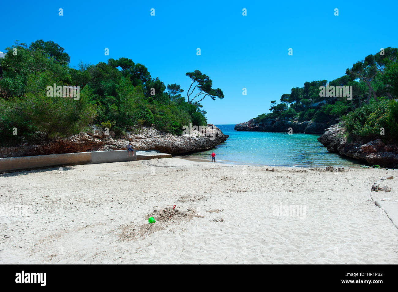 Cala Egos, Cala D'Or, Majorque, Baleares, Espagne Banque D'Images