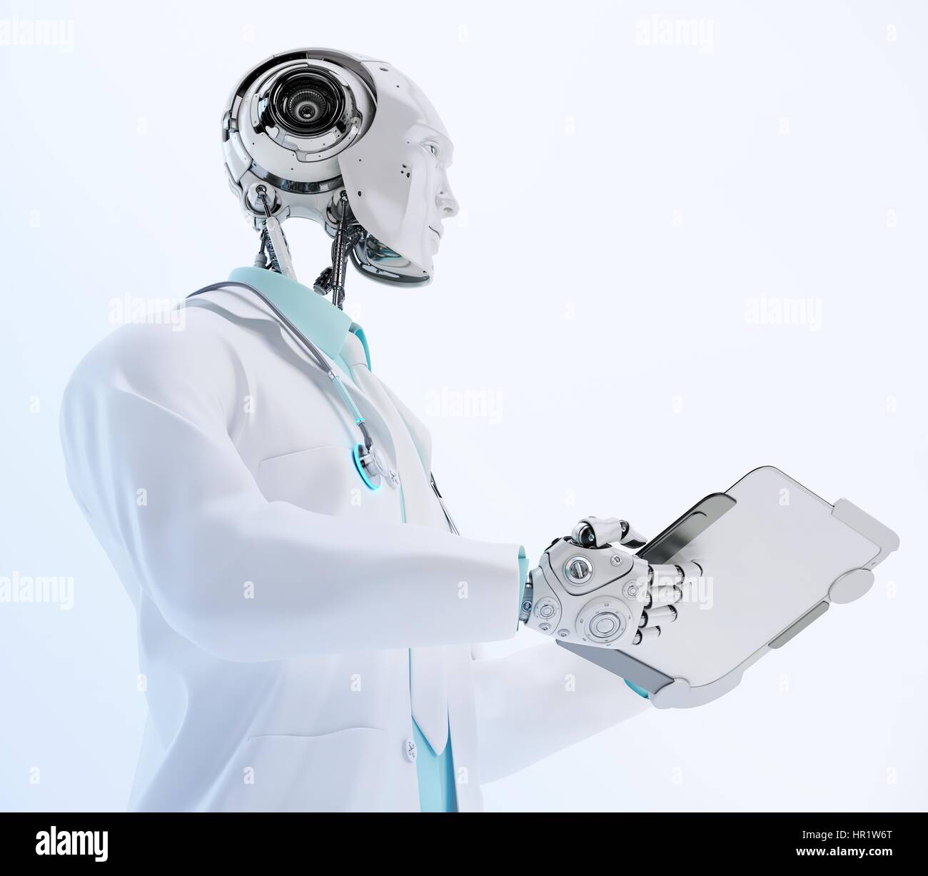 Artificial robot doctor medical specialist Banque de photographies et  d'images à haute résolution - Alamy