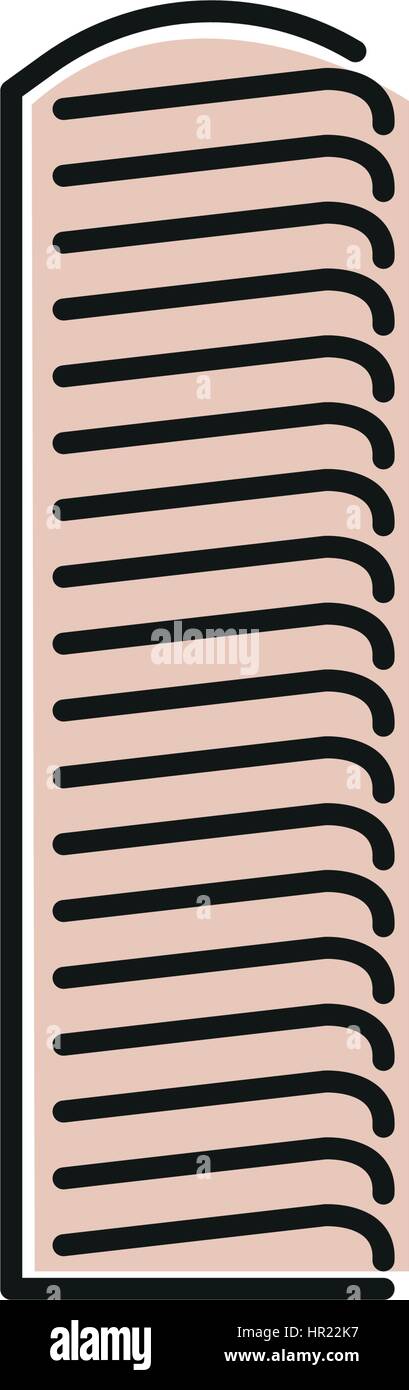 Gratte-ciel de couleur rose isolé lineart, icône de style de l'élément de bâtiment architectural urbain illustration vectorielle. Illustration de Vecteur