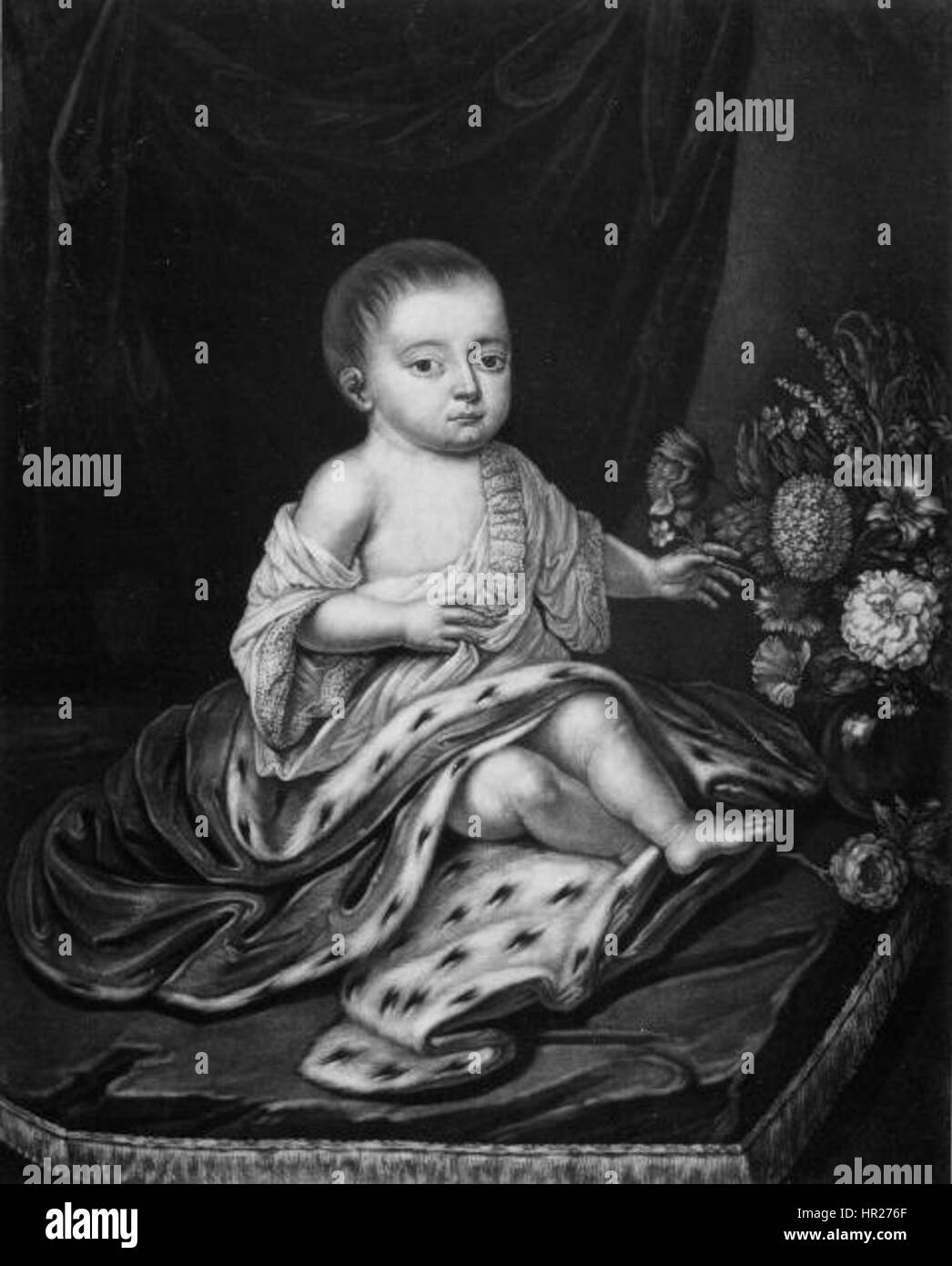 Prinz Johann Georg von Sachsen-Weissenfels Banque D'Images