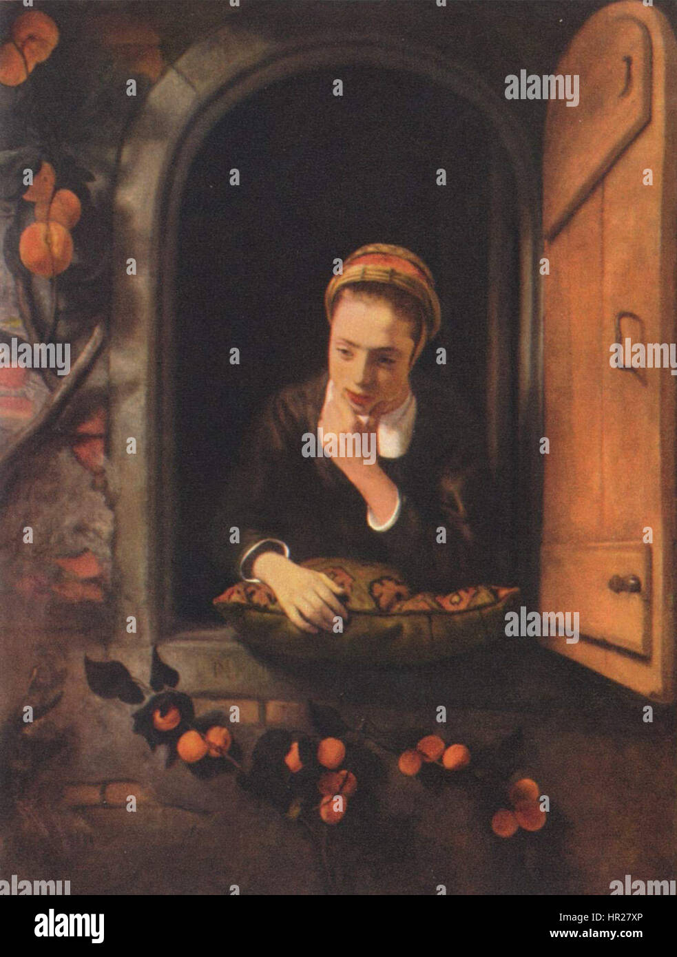 Nicolaes MAES 003 Banque D'Images