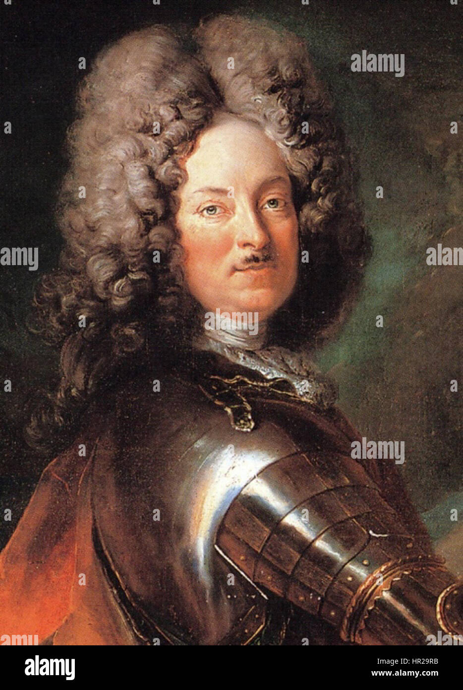 Philippe Guillaume, margrave de Brandebourg-Schwedt, était un noble de la famille Hohenzollern. Connu pour son rôle administratif dans la région Brandebourg-Prusse, il a également été représenté dans diverses œuvres artistiques qui ont souligné son statut et son autorité dans l'Europe du XVIIIe siècle. Banque D'Images