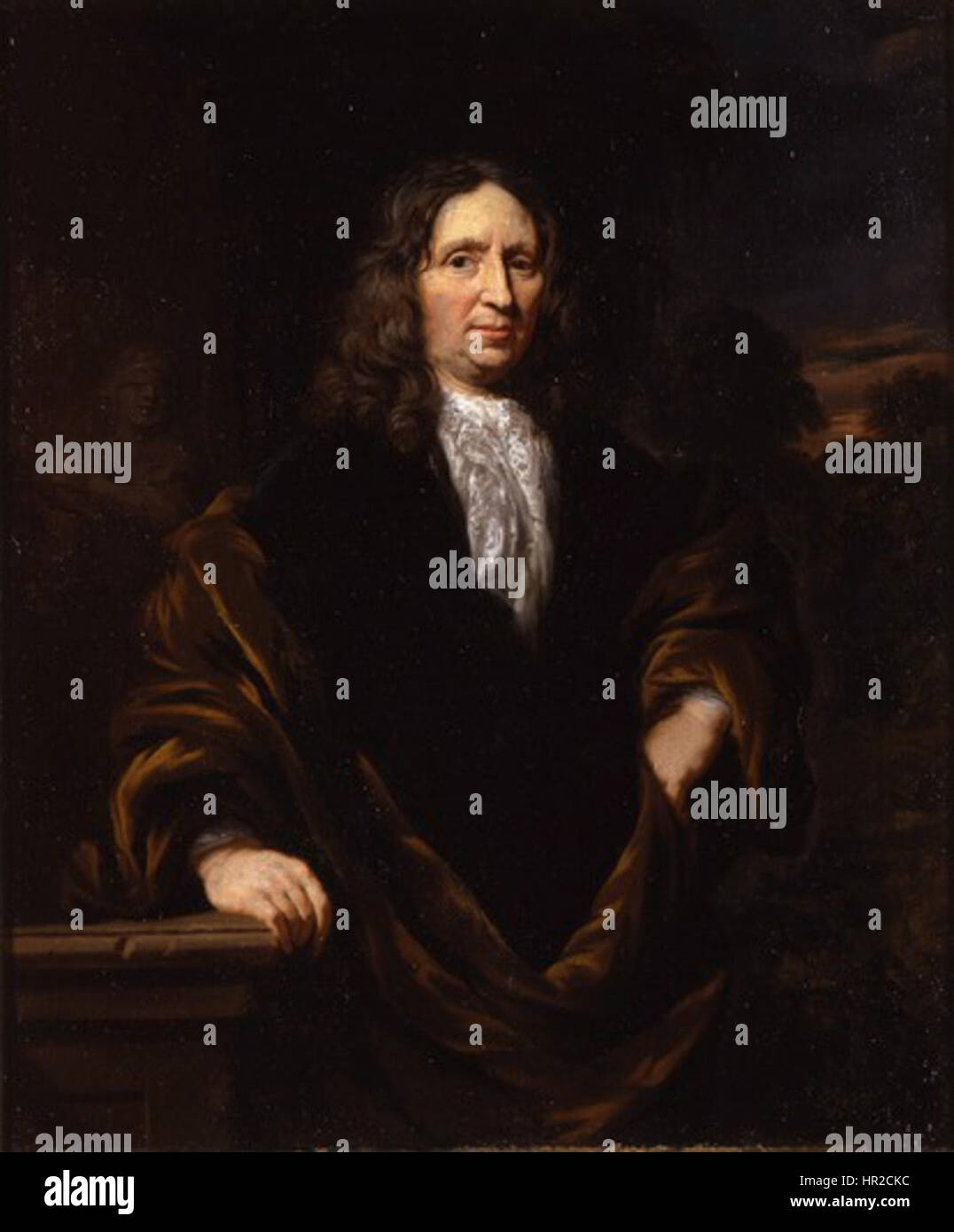 Nicolaes MAES - Portrait d'un homme DM-966-93 Banque D'Images