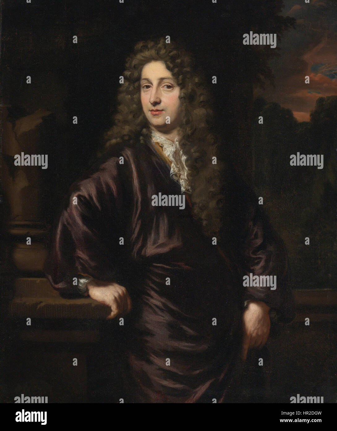 Portrait d'un homme, trois-quart-longueur Banque D'Images