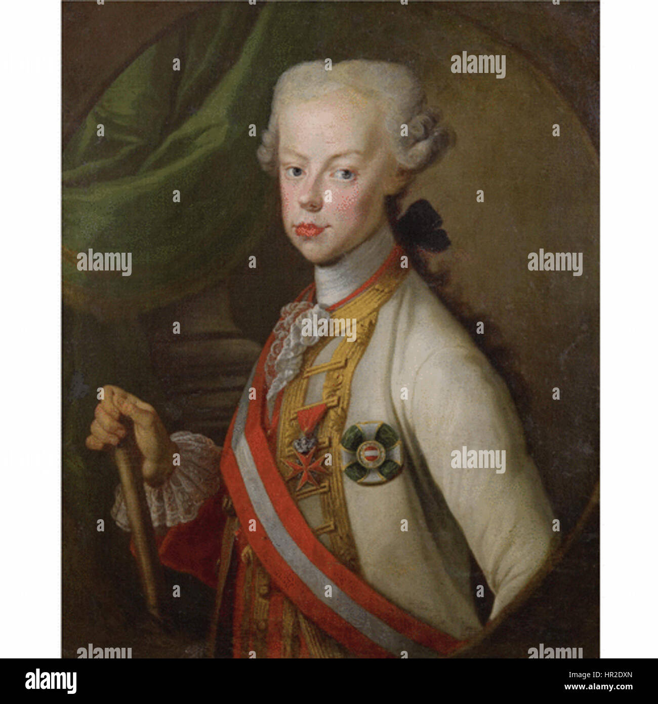 Pietro Leopoldo, grand-duc de Toscane, était un souverain connu pour ses réformes éclairées au XVIIIe siècle. Son leadership est connu pour moderniser la Toscane, en particulier dans les réformes juridiques, agricoles et sociales, façonnant l'avenir de la région pendant son règne. Banque D'Images