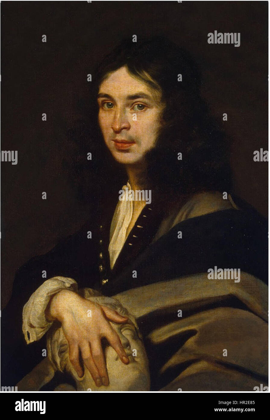 L’autoportrait de Peter Franchoys révèle son approche unique de la peinture, mettant en valeur ses talents d’artiste flamand. La peinture reflète son utilisation des couleurs vives et sa maîtrise de la lumière et de l'ombre. Banque D'Images