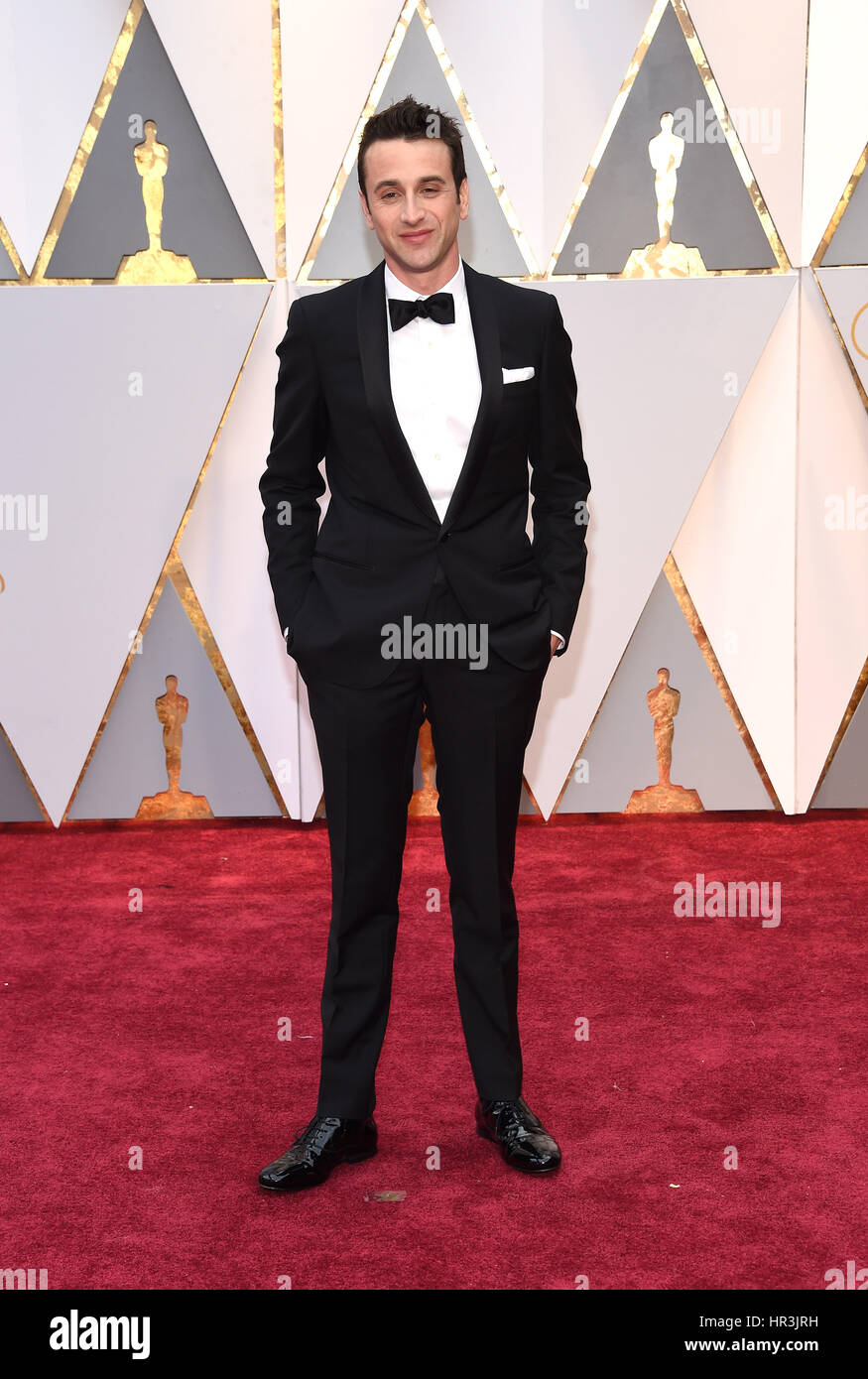 Hollywood, Californie, USA. Feb 26, 2017. JUSTIN HURWITZ lors des arrivées tapis rouge pour la 89e cérémonie des Academy Awards. Credit : Lisa O'Connor/ZUMA/Alamy Fil Live News Banque D'Images