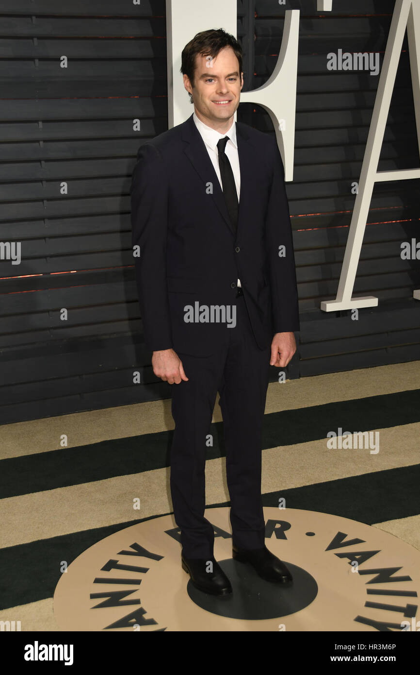 Beverly Hills, CA, USA. Feb 26, 2017. Bill Hader. 2017 Vanity Fair Oscar Party organisée à l'Wallis Annenberg Center. Crédit photo : Byron Purvis/AdMedia Crédit : Byron Purvis/AdMedia/ZUMA/Alamy Fil Live News Banque D'Images