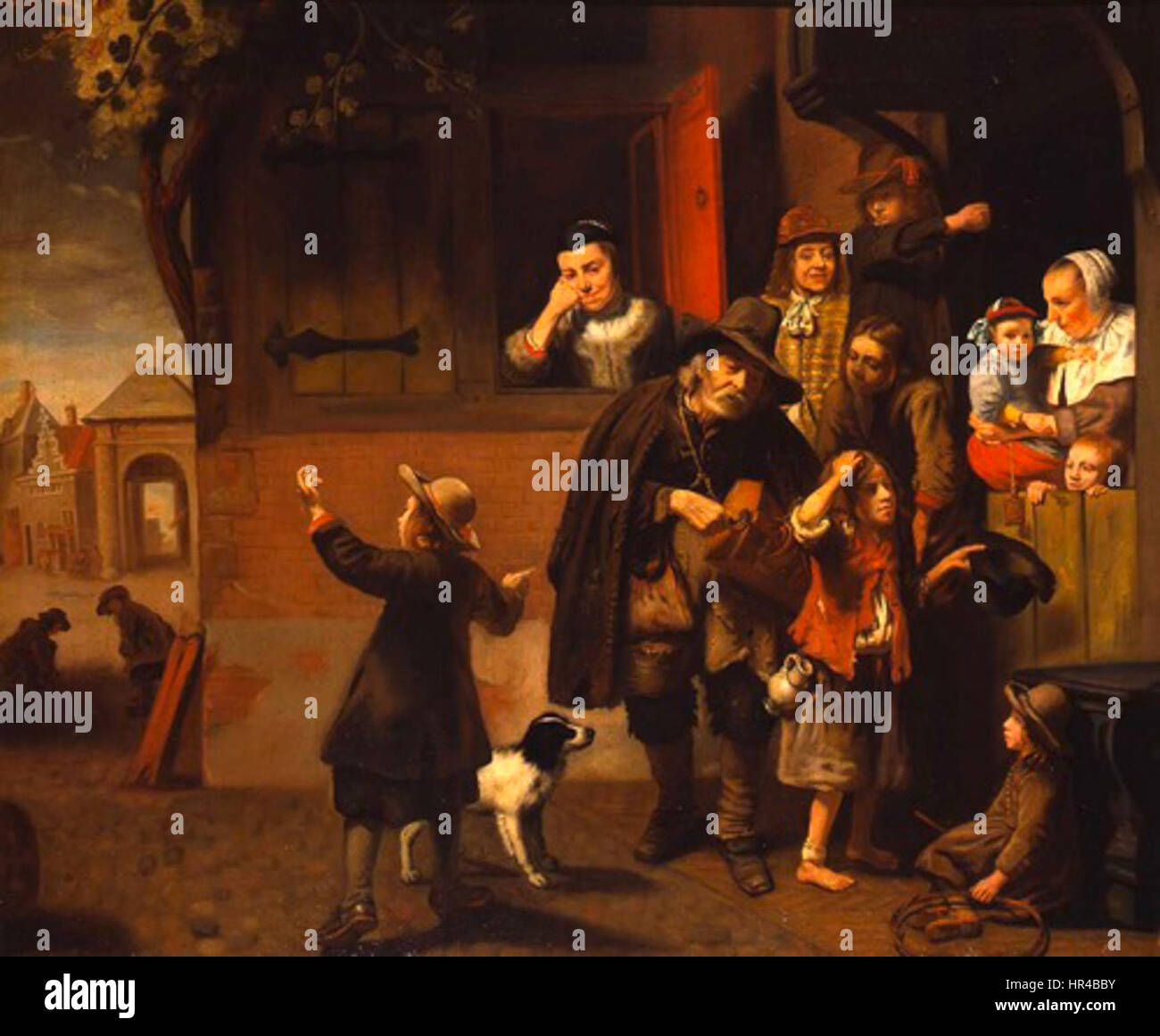 Nicolaes MAES - De Liereman DM-948-119 Banque D'Images