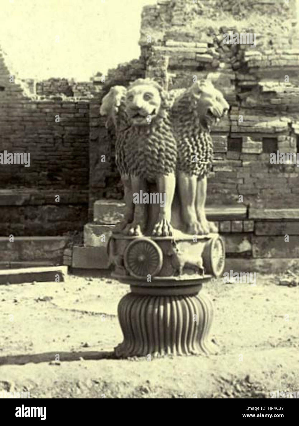 Photo de l'emblème de l'Inde Banque D'Images