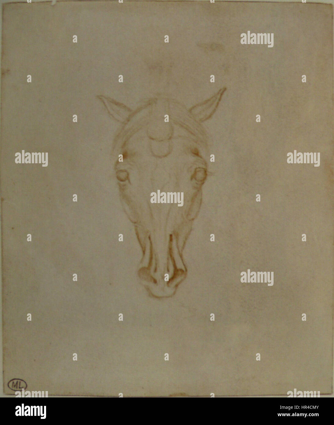 Pisanello - Codex Vallardi 2405 Banque D'Images