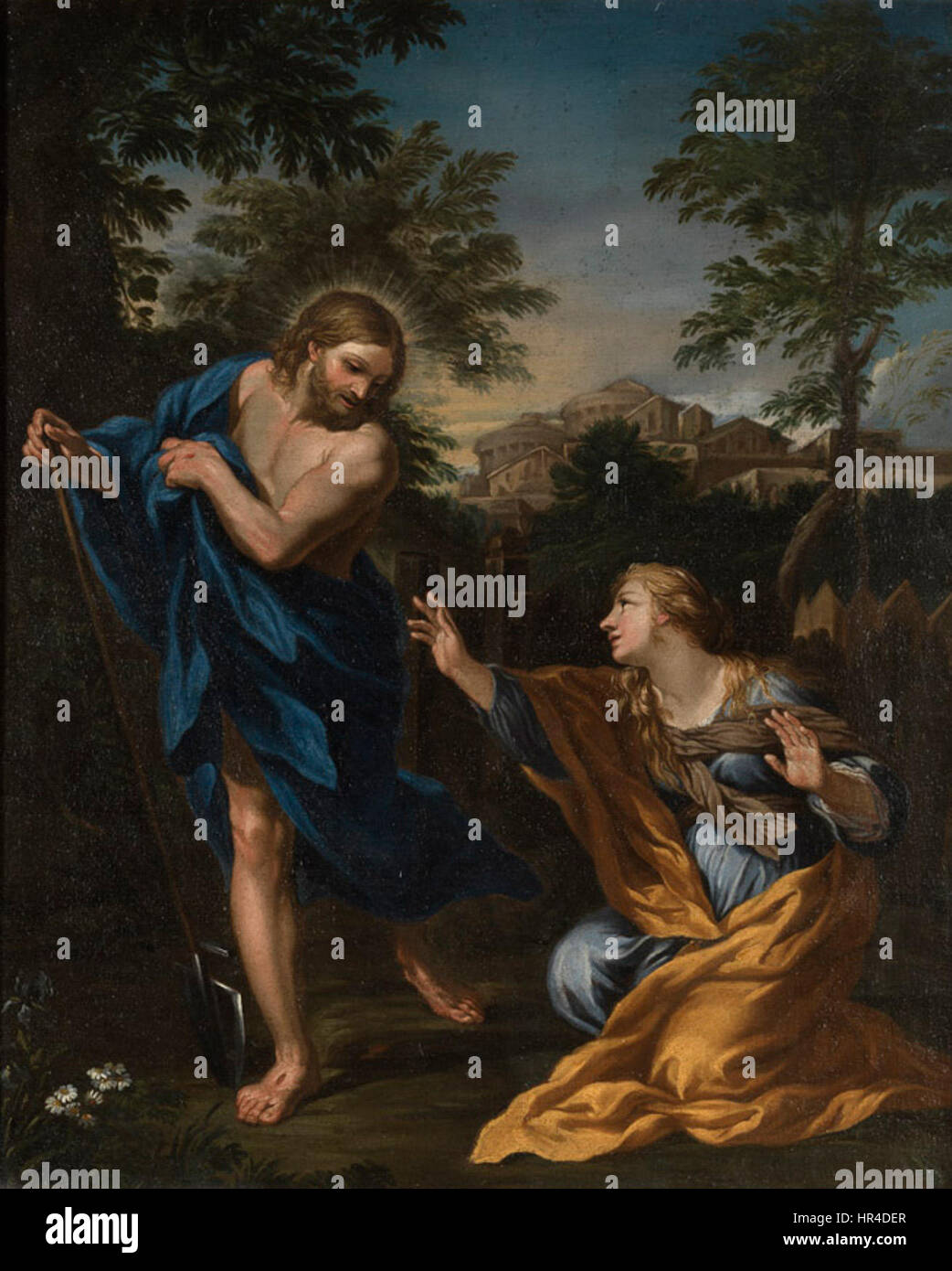 Noli Me Tangere par Giuseppe Nasini Banque D'Images