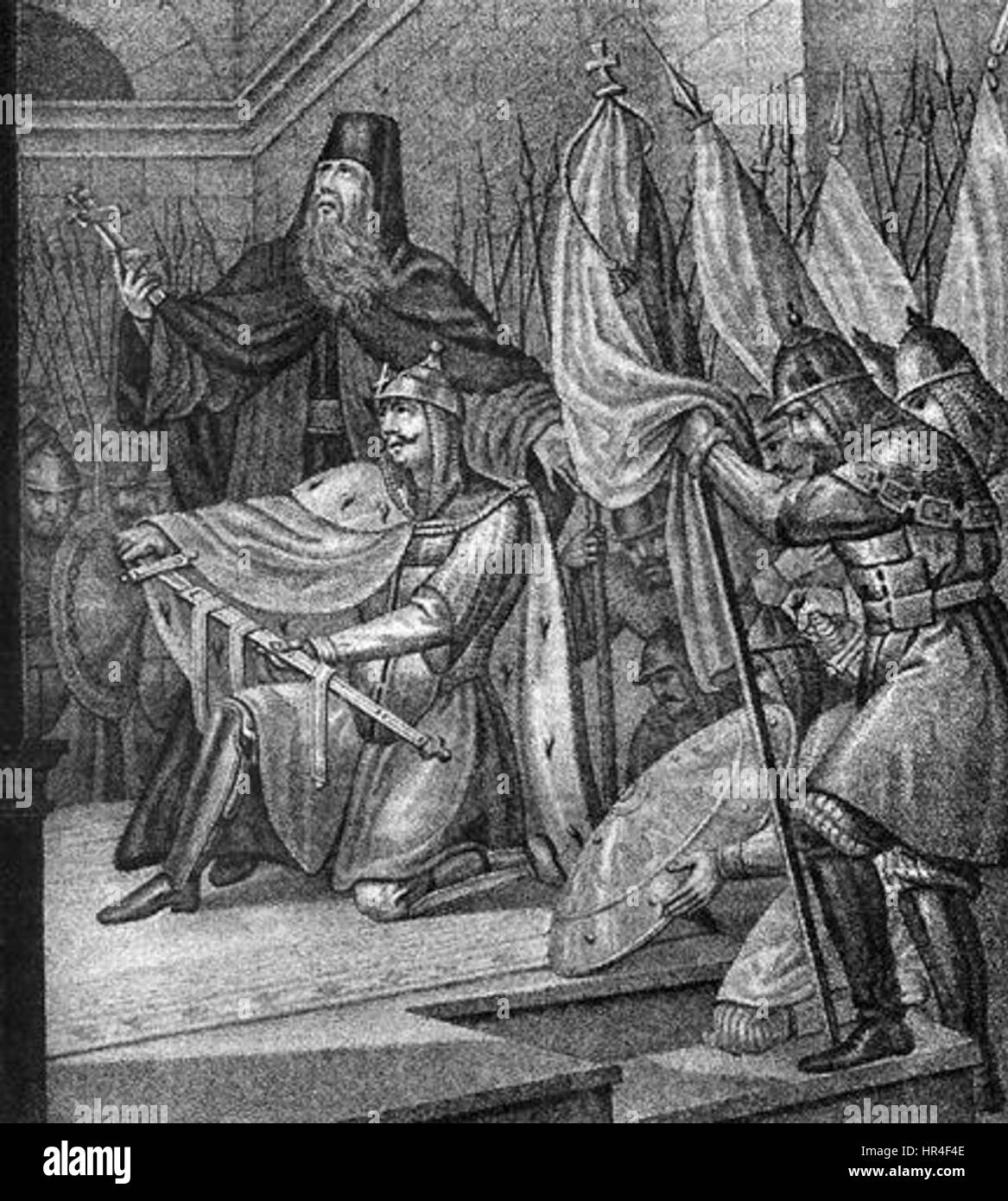 Serment de Dovmont Banque D'Images