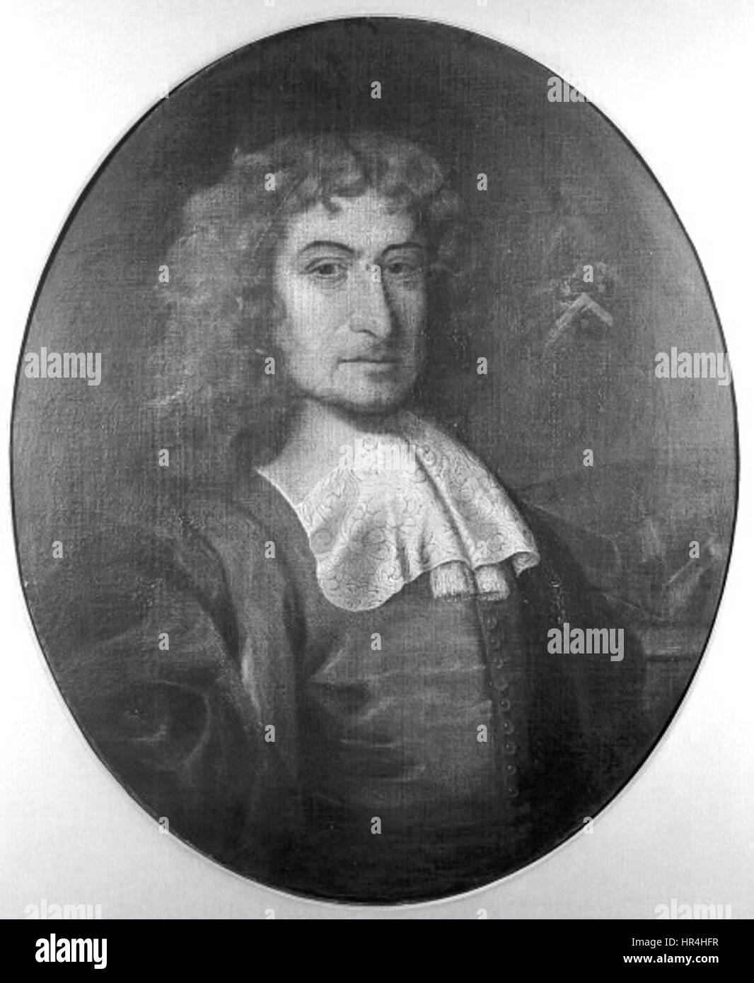 Portrait de Sir George ent (1604-1689) Banque D'Images