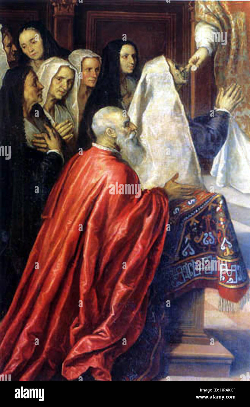 PasqualeCicognaAtMass Banque D'Images