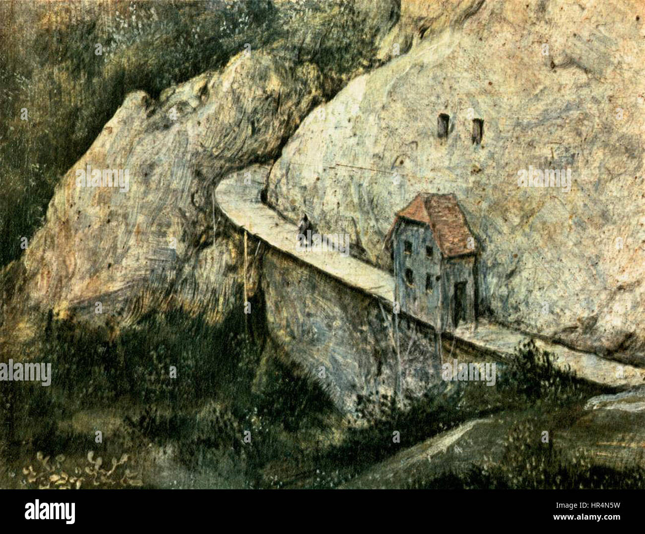 Pieter Bruegel l'ancien - la fenaison (détail) - WGA03449 Banque D'Images